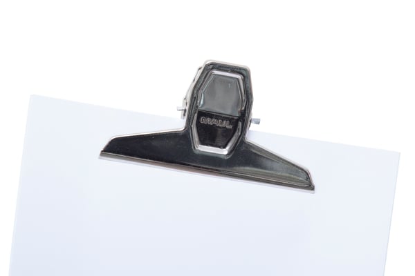 MAUL Letter Clip Standard Series. Nickelled, Metalli, Nikkeli, 125 mm, 10 kpl