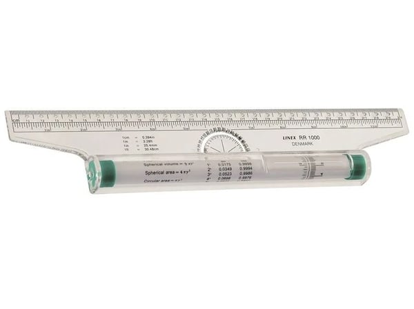 Linex RR1000, Rullelinjal, Isopor, Grønn, Gjennomsiktig, cm, tommer, MM Fiber, 300 mm, 1 stykker