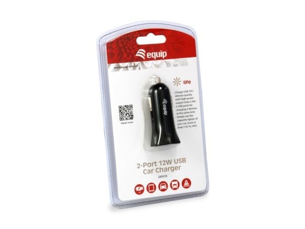 Equip 245510, Auto, Tupakansytytin, 5 V, Musta