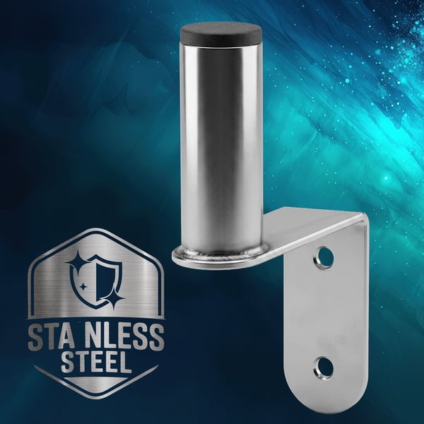 Extralink S100 WALL/BALCONY MOUNT HANDLE, Rostfritt stål, Vinkeljärn, 5 kg, Stål, Kina, 1 styck