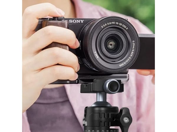 SmallRig 4864, Asennuslevy, musta, Puu, Alumiini, Ruusupuu, Ruostumaton teräs, 1/4-20", Sony ZV-E10 II, 115,1 mm