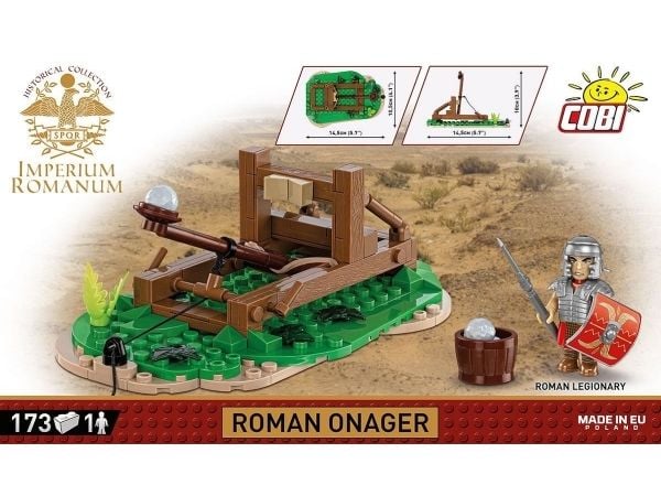 COBI Catapult, Byggklossar, 173 styck