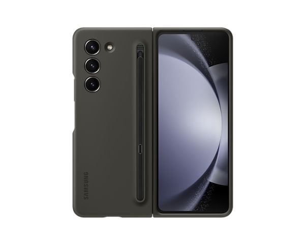 Samsung EF-OF94P - Lommebok for mobiltelefon - smal, S-penn - grafitt - for Galaxy Z Fold5