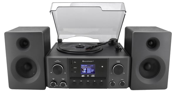 Soundmaster MCD1950SW mikroanlegg 20 W DAB+ FM BT, svart