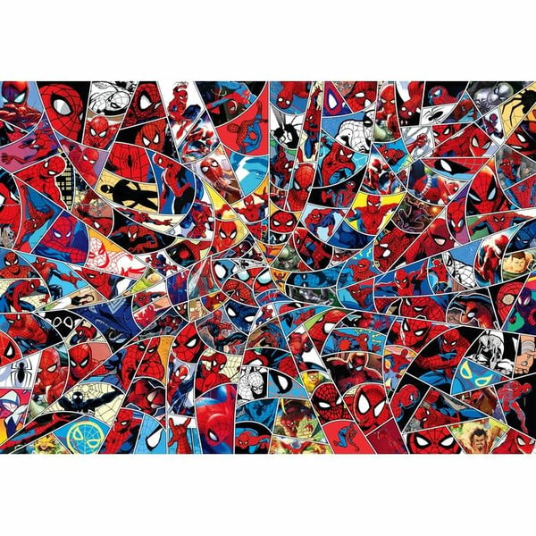 Clementoni puslespill Impossible, Spider-Man, 1000 brikker