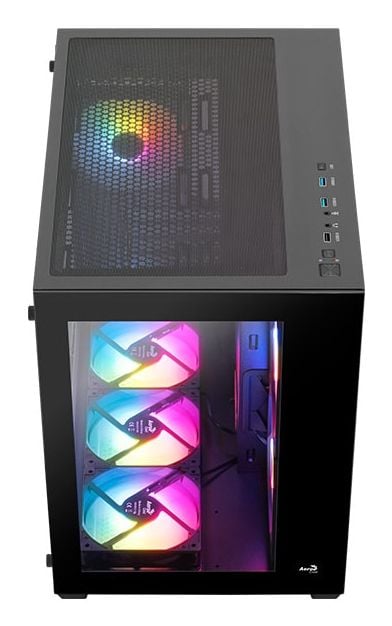 Aerocool PGS DRYFT G-BK-v1 FRGB chassi (AEROPGSDRYFT-G-BK)
