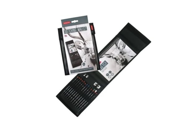 Derwent Sketching Collection Wallet gavesæt
