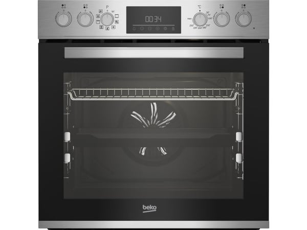 Beko BBUM12341XE, Sonebasert induksjon, 4 zone(s), Glass, Svart, Berøringskontroll, Rund