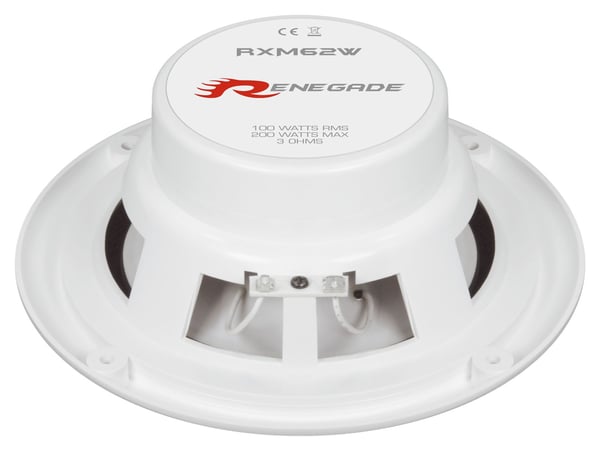 Renegade RXM62W, Dikanthøyttaler-driver, 100 W, Rund, 200 W, 3 O, 75 - 20000 Hz