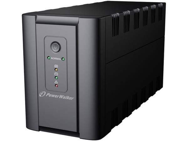 PowerWalker VI 2200 - UPS - AC 220/230/240 V - 1.2 kW - 2200 VA - 9 Ah - USB - utgangskontakter: 4 - svart