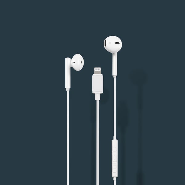 Streetz HL-390, Koblet med ledninger (ikke trådløs), 20 - 20000 Hz, Samtaler/musikk, 10 g, Hodetelefoner, Hvit