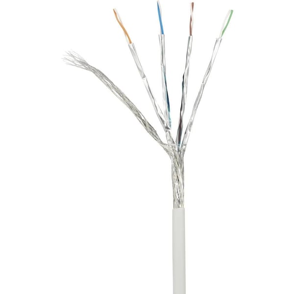 Renkforce RF-4145295, 15 m, Cat6a, S/FTP (S-STP), RJ-45, RJ-45