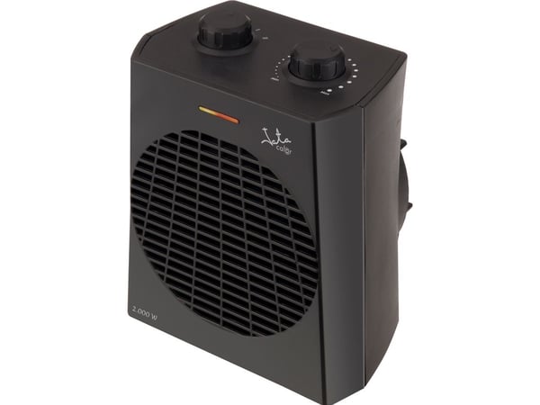 JATA TV74, Elektrisk värmefläkt, inomhus, Bord, Golv, Bord, Svart, Rotations-, 2000 W