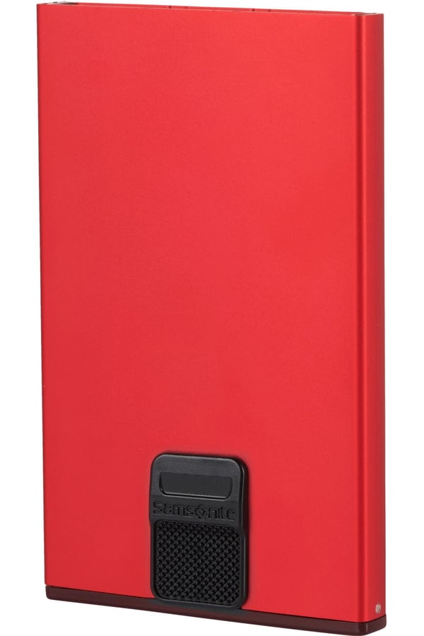 Samsonite Alu Fit, Kortetui, Rød, Aluminium, Monokromatisk, 6 kort, 64 mm