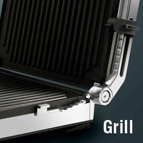 FRITEL GR 2275 - Grilli - sähköinen - 1508 cm2 - ruosteinen stål