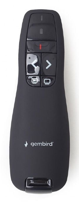 Gembird WP-L-12 - Presentasjonsfjernstyring - 4 knapper - radio