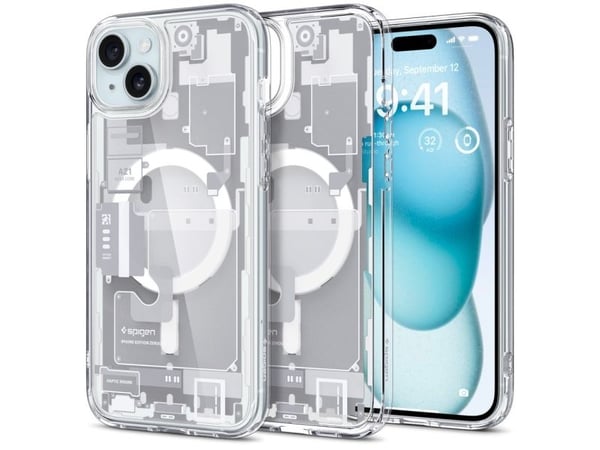 Spigen Ultra Hybrid - Baksidedeksel for mobiltelefon - for Apple iPhone 15 Plus