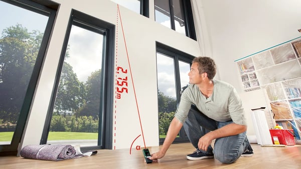 Bosch AdvancedlDistance 50C, laseretäisyysmittari, m, monivärinen, digitaalinen, 50 m, 0,05 m