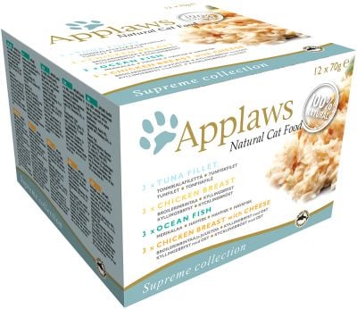 Applaws 5060333437398, Vuxen, Alla raser, Kyckling, Fisk, Tonfisk, 70 g