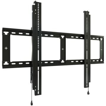 Chief Fit Large Fixed Display Wall Mount - For Displays 43-86" - Black - Monteringssats - för platt panel - svart - skärmstorlek: 43"-86" - väggmon...