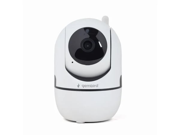 Gembird TSL-CAM-WRHD-02, IP-turvakamera, Sisätila, Langaton, Vastaanotto, Valkoinen, Polttimo