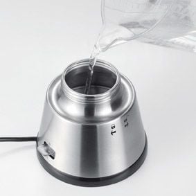 Cloer 5928 elektrisk espressomaskin 365 W 6 kopper, matt rustfritt stål