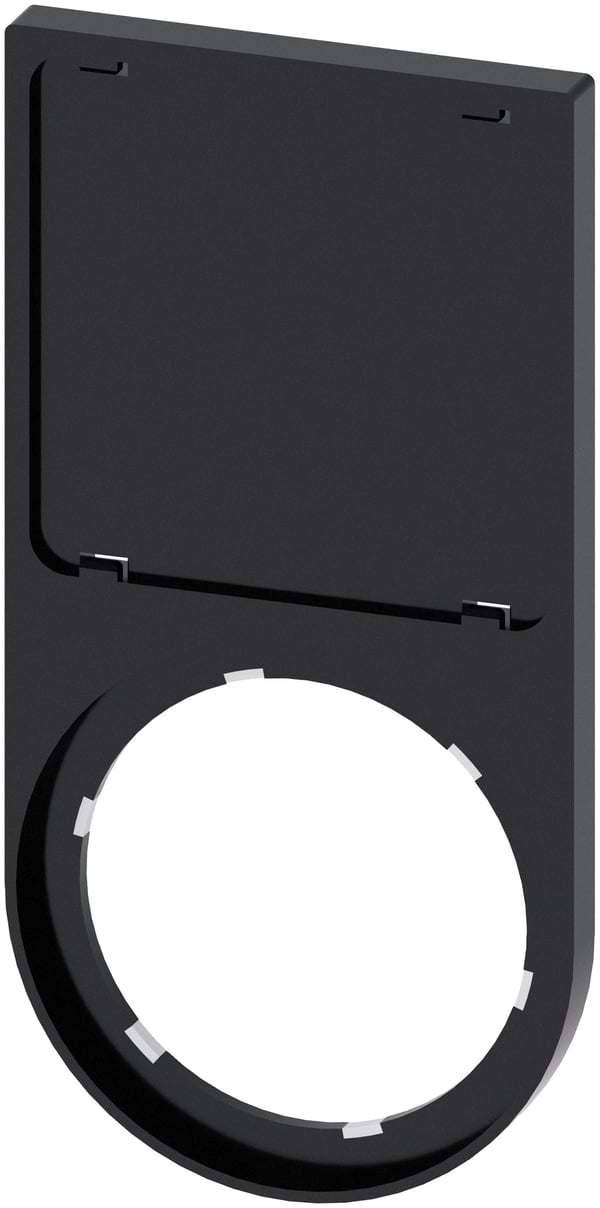 Siemens 3SU1900-0AT10-0AA0, Musta, Muovi, 29,8 mm, 59,8 mm, CE, RoHS, Kiina