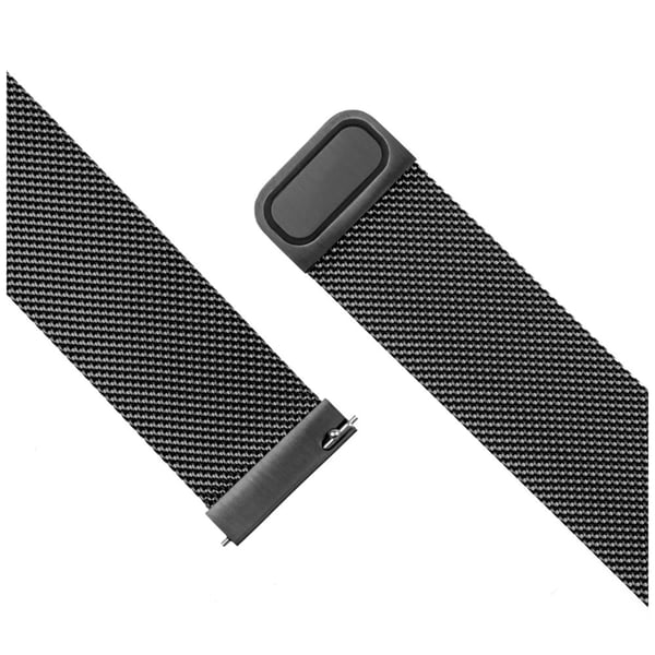 FIXED - Slinga för smart klocka - 18 mm, snabbkoppling - svart