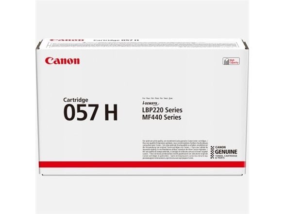 Canon 057 H - Hög kapacitet - svart - original - tonerkassett - för imageCLASS LBP228, LBP236, LBP237, MF455; i-SENSYS LBP233, LBP236, MF453, MF455