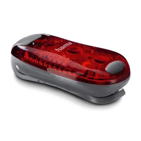 Hama SL-DUO, Grå, Rød, Plast, LED, Rød, Fixed light, Blinkende lys, Unisex