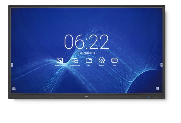 NEC MultiSync CB751Q - 75" Diagonalklasse LED-bakgrunnsbelyst LCD-skjerm - interaktiv - 4K UHD (2160p) 3840 x 2160 - direktebelyst LED - svart