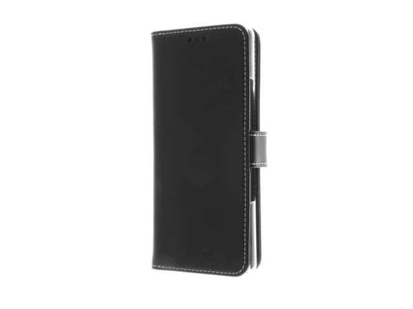 Insmat - Flipdeksel for mobiltelefon - ekte skinn, polyuretan, polykarbonat - svart - for Sony XPERIA 10 III