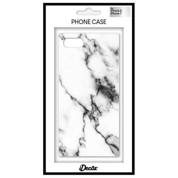 IDECOZ Mobile Cover Valkoinen marmori