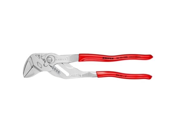 Knipex 86 03 250, Polygriptång, 1,4 cm, 5,2 cm, Stål, Plast, Röd