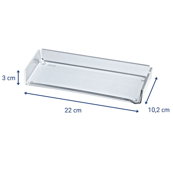 MAUL 1956005, Gjennomsiktig, Akryl, 220 mm, 100 mm, 30 mm, 1 stykker