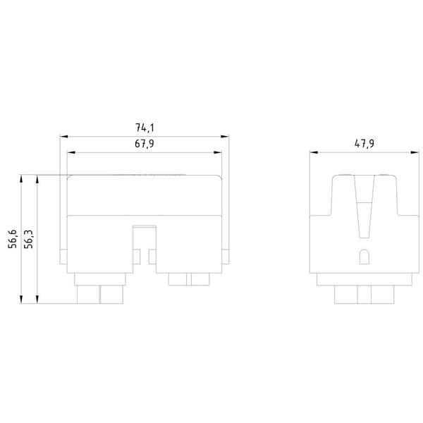Siemens 3RK1922-2BQ00 3RK19222BQ00 Strøm-brostik