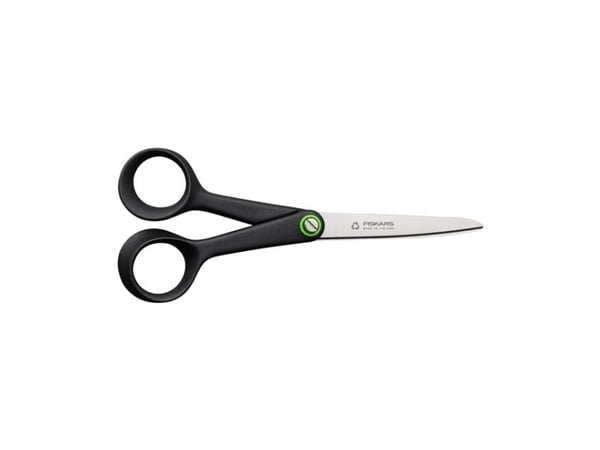 Fiskars 1074543, Vuxen, Rakt snitt, Single, Svart, Rostfritt stål, Rostfritt stål, Universal
