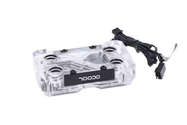 Alphacool 12940, SLI-brygga, Transparent, 60 ° C, 58 mm, 94 mm, 23 mm