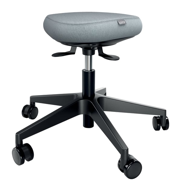 Leitz Ergo Active - Krakk - ergonomisk - triangulær - roterende - dual-density foam - svart