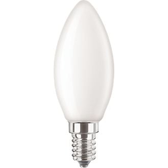 Philips CorePro - LED-glödlampa med filament - form: B35 - glaserad finish - E14 - 4.3 W (motsvarande 40 W) - klass F - varmt vitt ljus - 2700 K