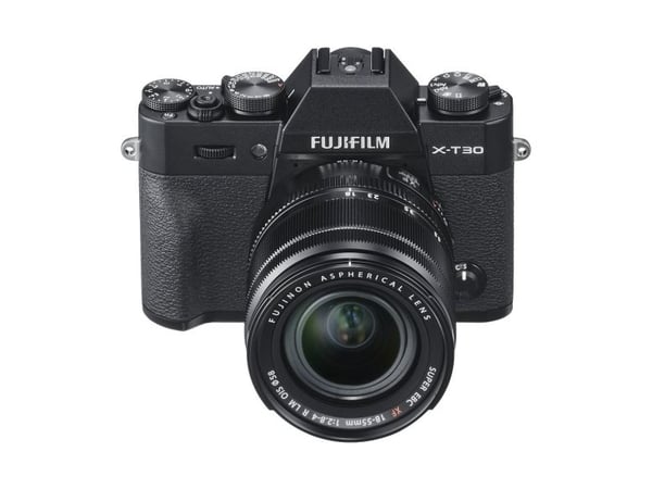 Fujifilm X -T30 II + 18-55mm, 26,1 MP, 9600 x 2160 pixlar, X-Trans CMOS 4, 4K Ultra HD, Pekskärm, Svart
