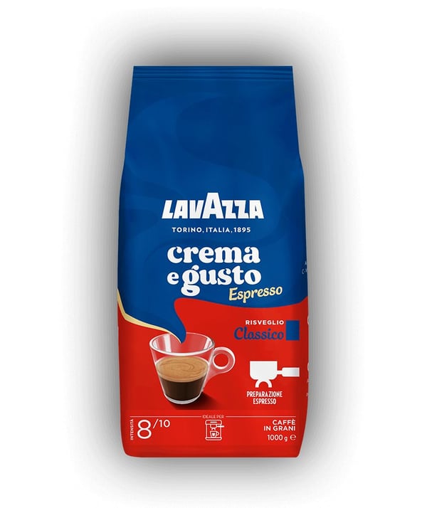 Lavazza Espresso kaffebønner Crema e Gusto 1000g