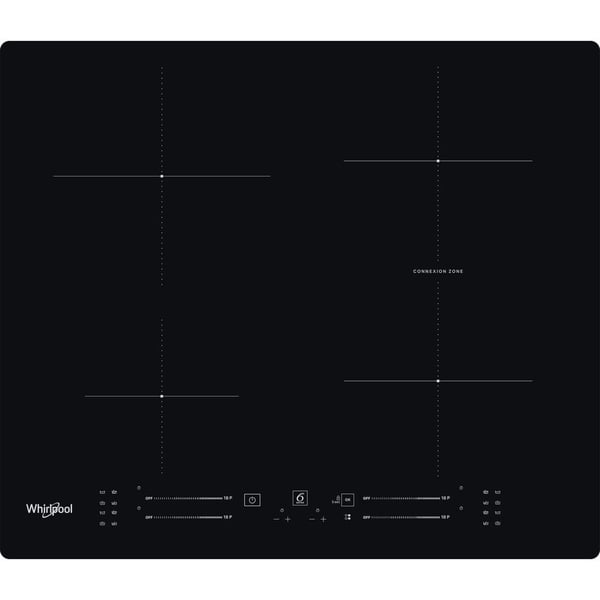 Whirlpool WB S2560 NE induksjonstopp 59 cm 4 soner, svart