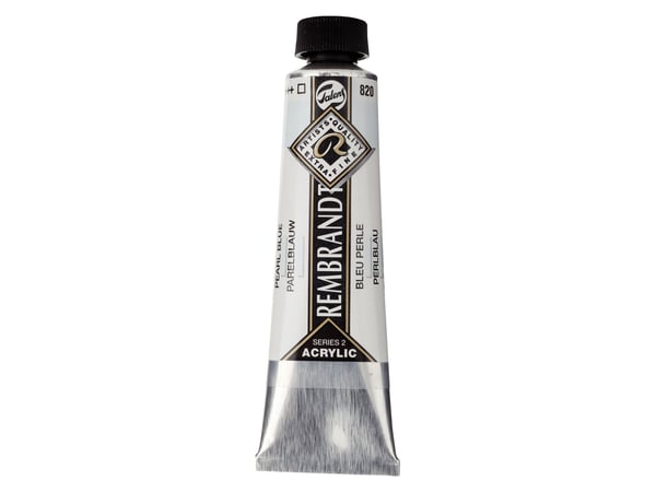 Rembrandt Acrylic Colour Tube 40 ml Pearl Blue 820