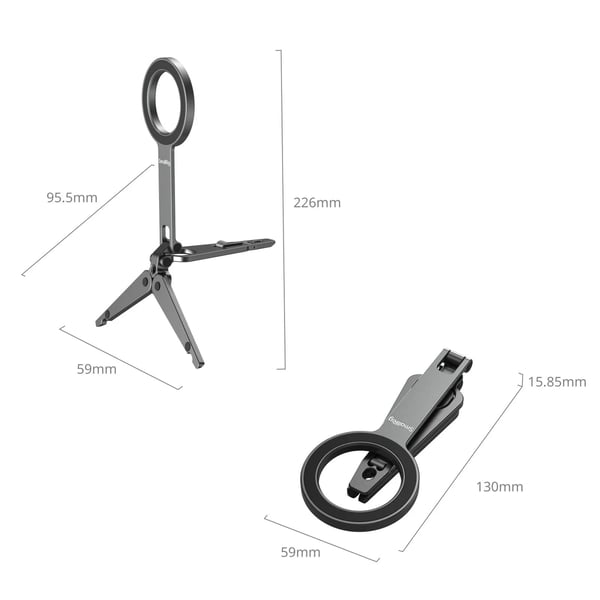 SmallRig 5649, Smartwatch, Gjuten aluminium