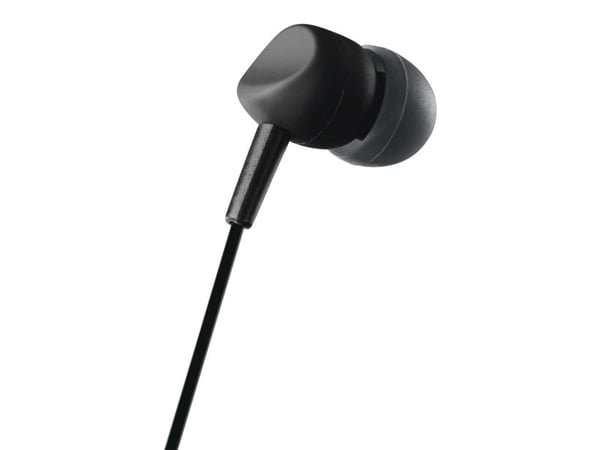Hama Sea II - Ørepropper med mikrofon - i øret - kablet - USB-A - svart