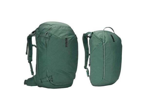 Thule Landmark - Ryggsäck - 60 liter kapacitet - 420 D dobbypolyester - hazy green - 16"