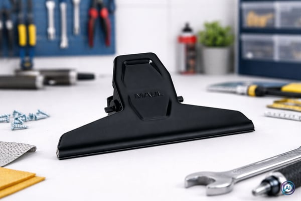 MAUL 2101290, 125 mm, Sort