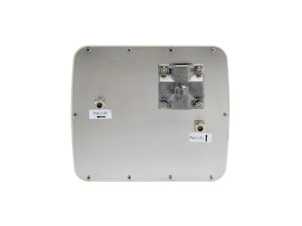 LevelOne WAN-9180 - Antenne - Wi-Fi - 18 dBi - direksjonal - utendørs, kan monteres på vegg, stangmontering, vindu - grå