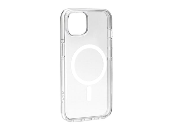 PURO PUIPC1561LITEMPWHI, Suojus, Apple, iPhone 15, 15,5 cm (6.1"), Läpinäkyvä